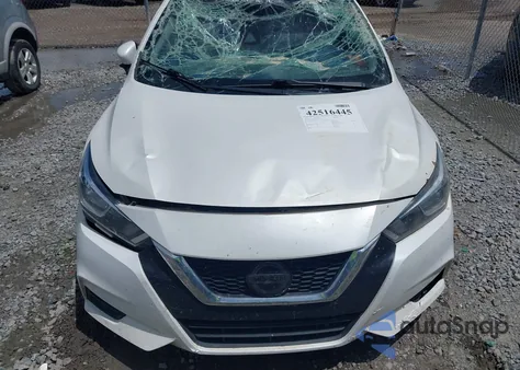 2020 Nissan Versa Sv Xtronic Cvt из США, поврежденный, VIN 3N1CN8EVXLL848303